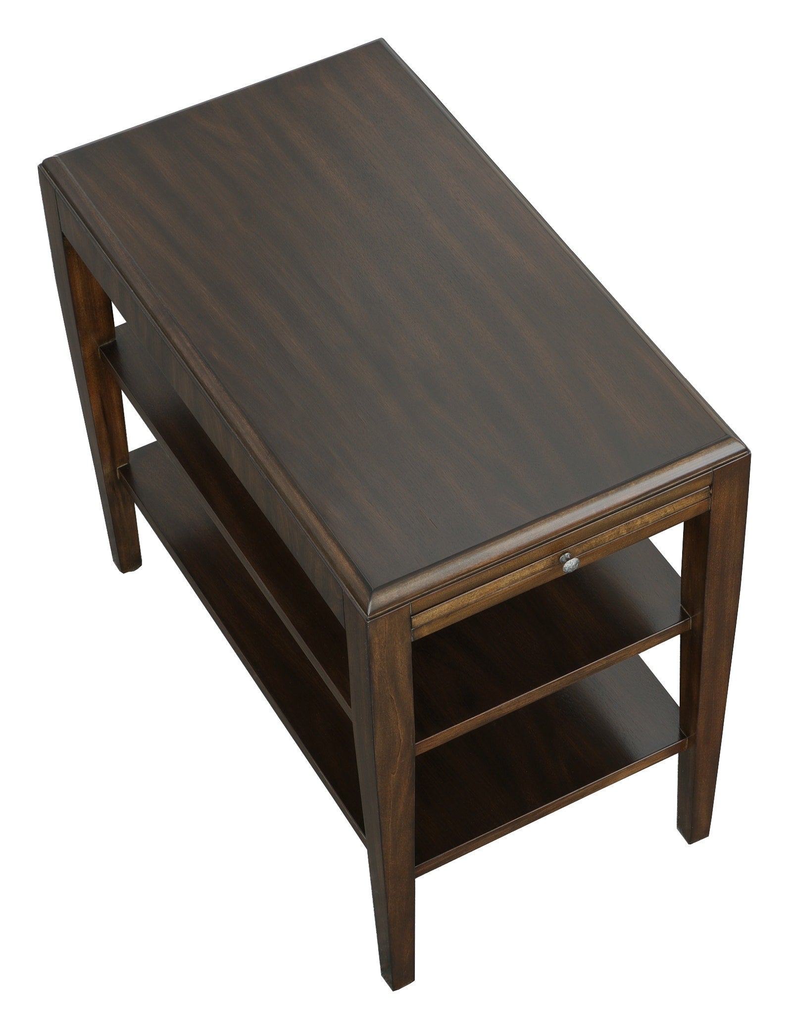 West Camden End Table - Tahitian Pearl - Walnut Solids and Veneers