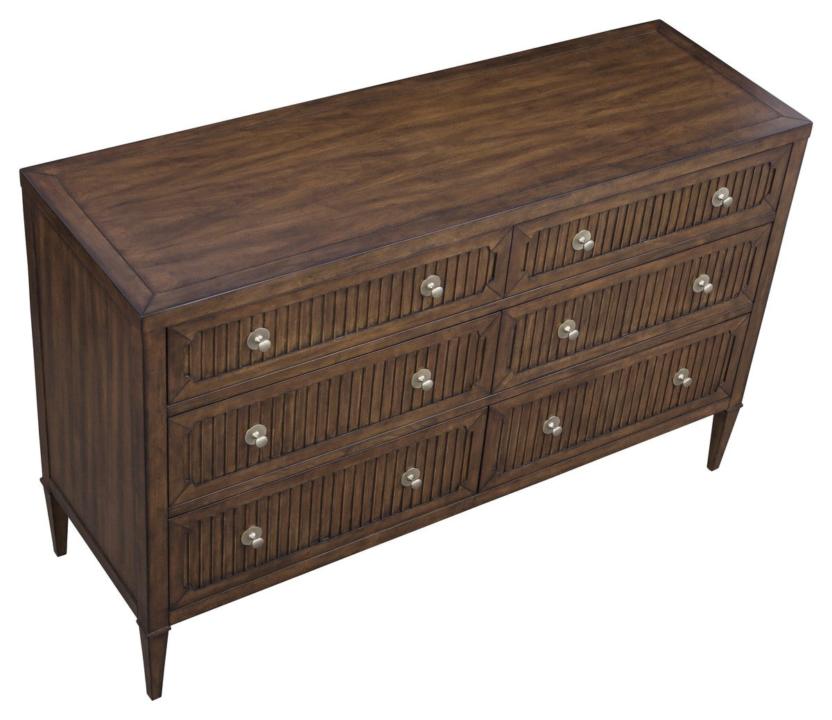 West Camden Dresser - Tahitian Pearl - Walnut,Metal Accents