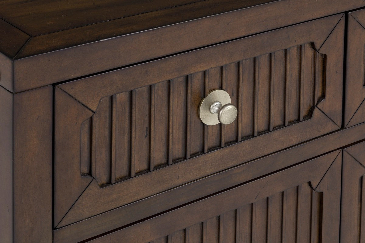 West Camden Dresser - Tahitian Pearl - Walnut,Metal Accents