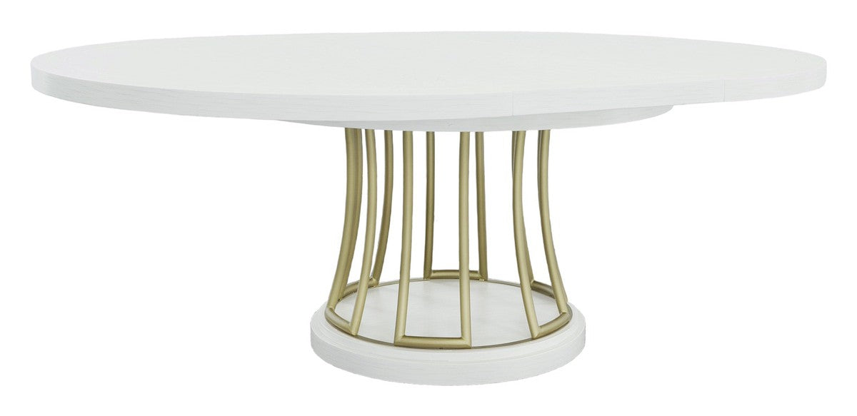 East Camden Dining Table - Pearl - Poplar Solids & Veneers