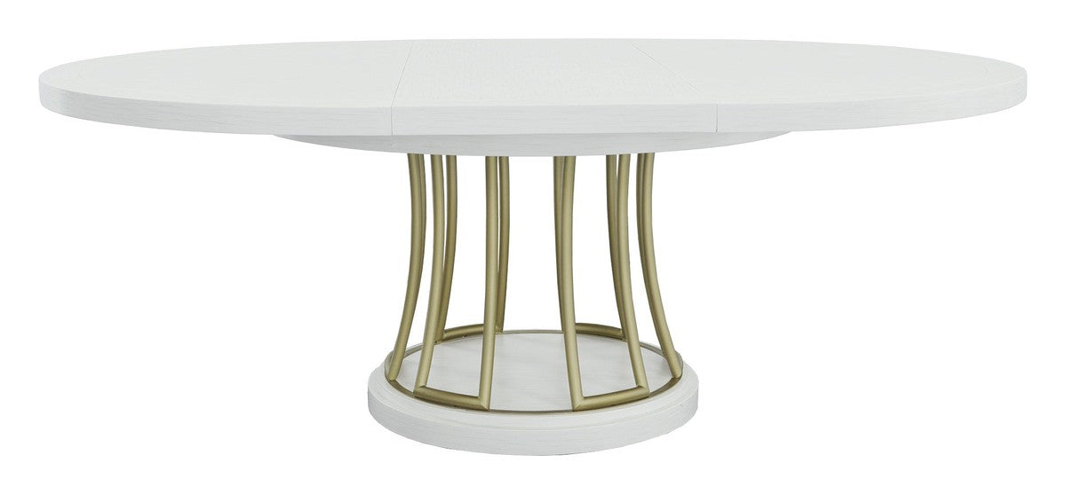 East Camden Dining Table - Pearl - Poplar Solids & Veneers