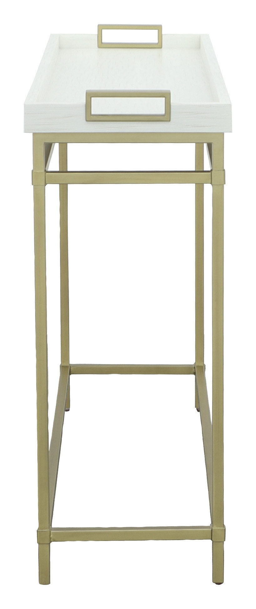 East Camden Console Table - Pearl - Poplar Solids & Veneers