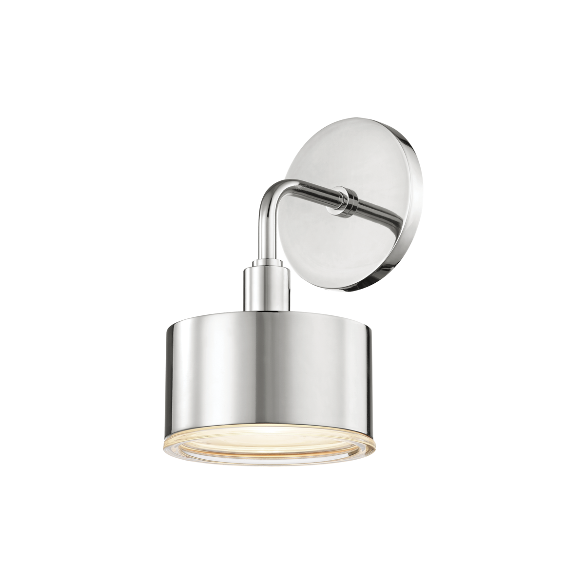 Nora 1 Light Wall Sconce-Mitzi-HVL-H159101-PN-Wall LightingPolished Nickel-2-France and Son