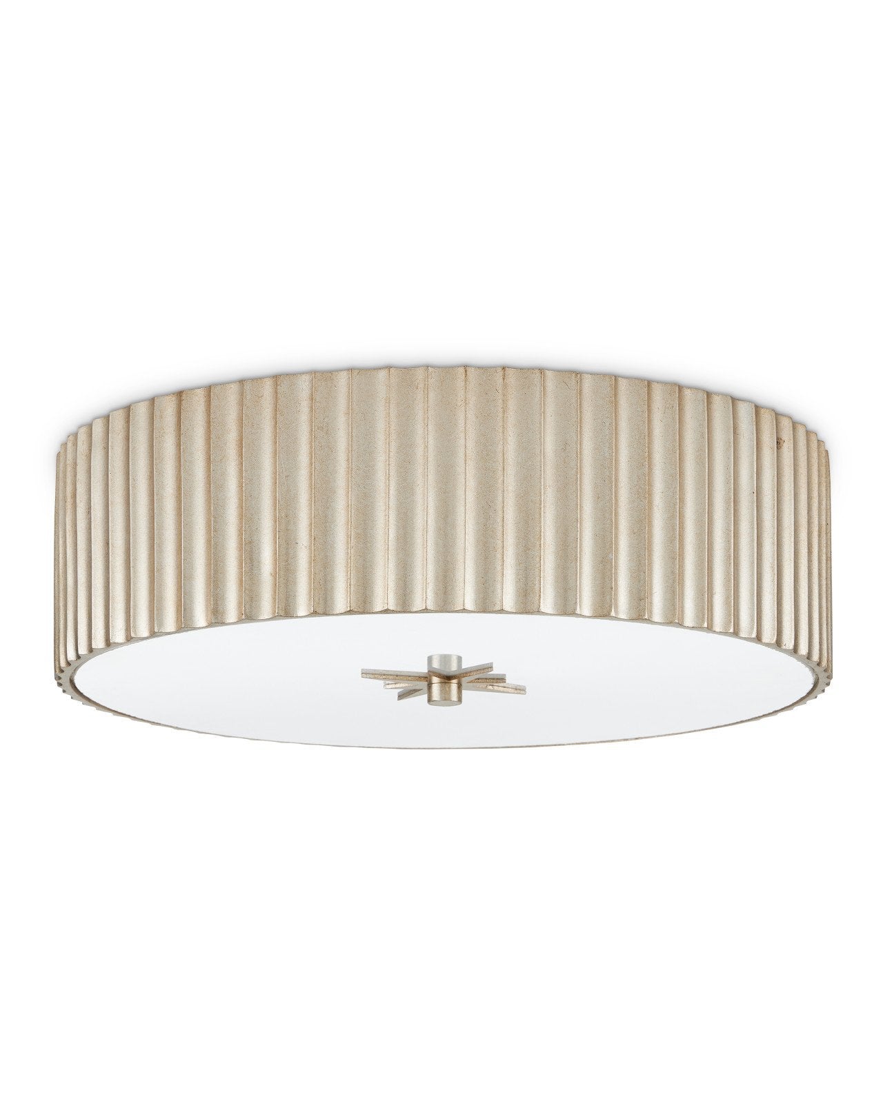 Caravel Silver Flush Mount