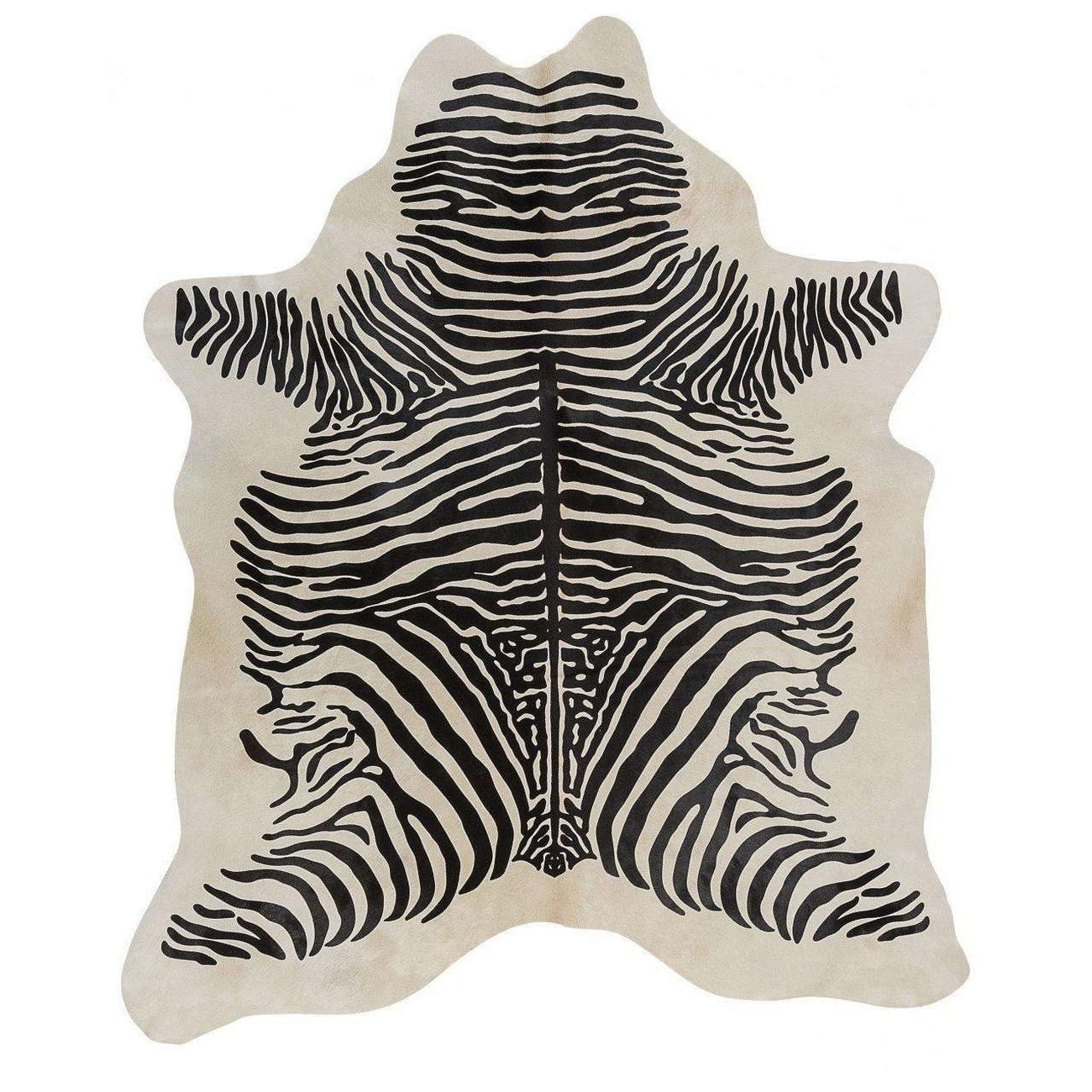 Zebra Spine Animal Print Cowhide 