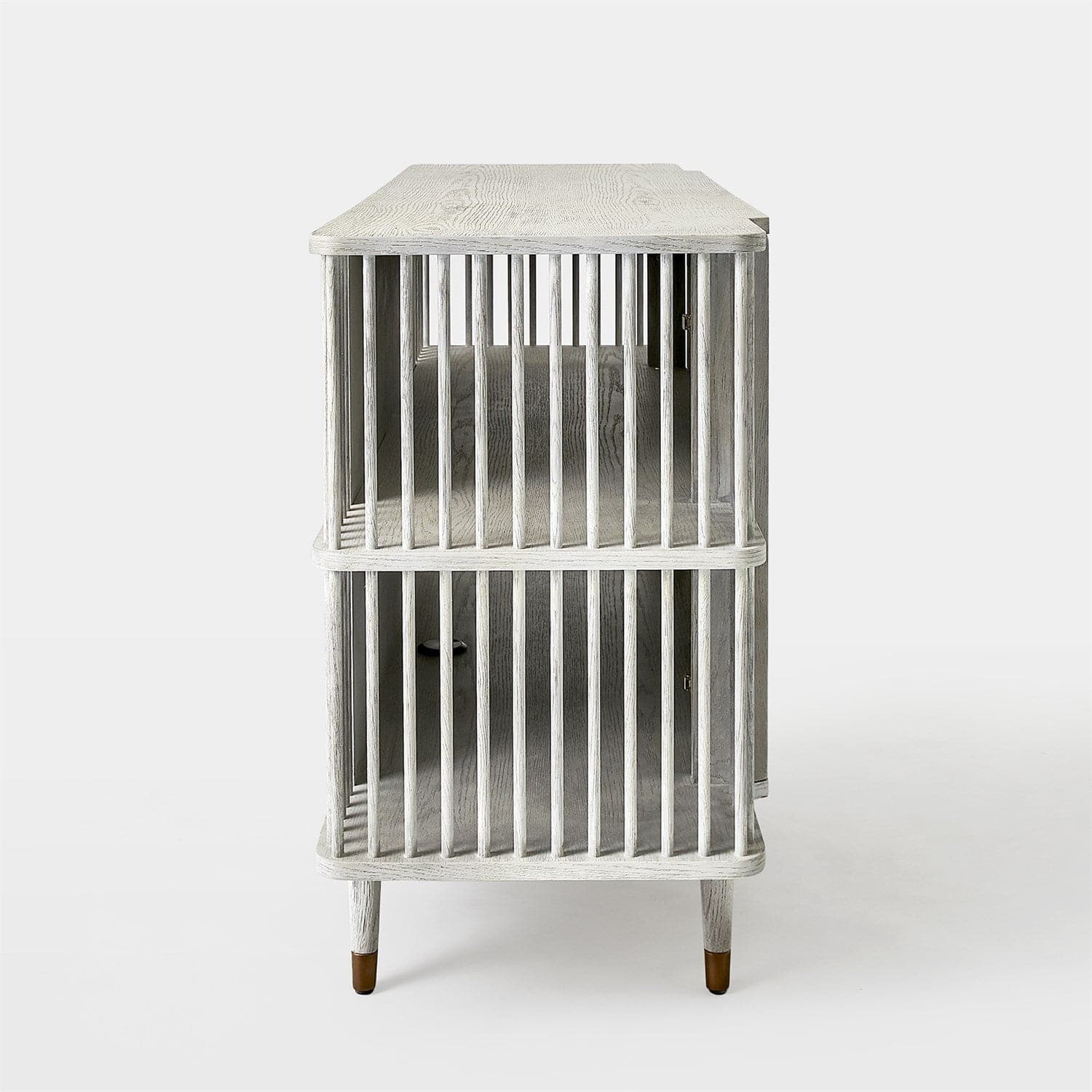 Arbor Media Cabinet-White Washed