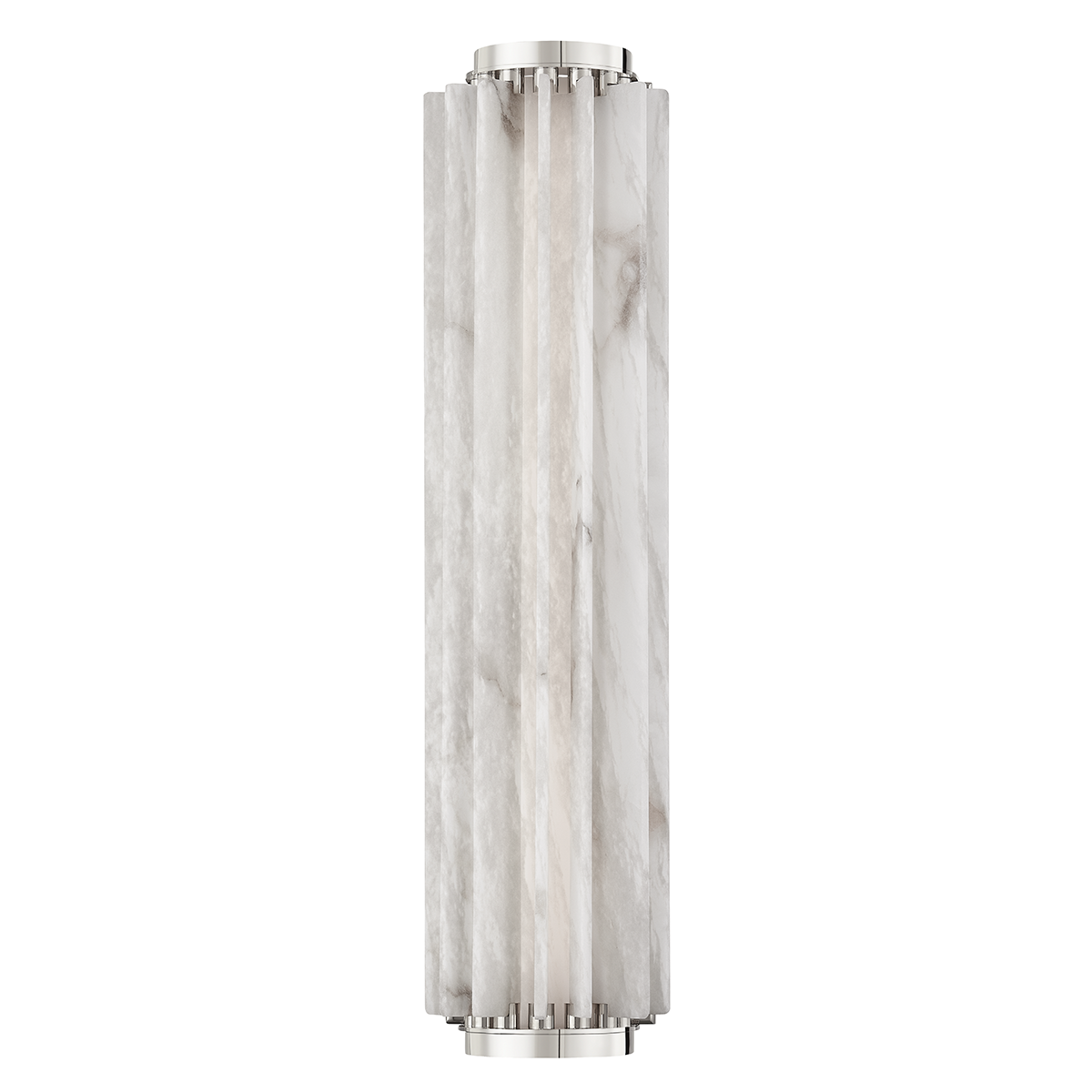 Hillside Large Wall Sconce-Hudson Valley-HVL-6024-PN-Wall LightingPolished Nickel-2-France and Son