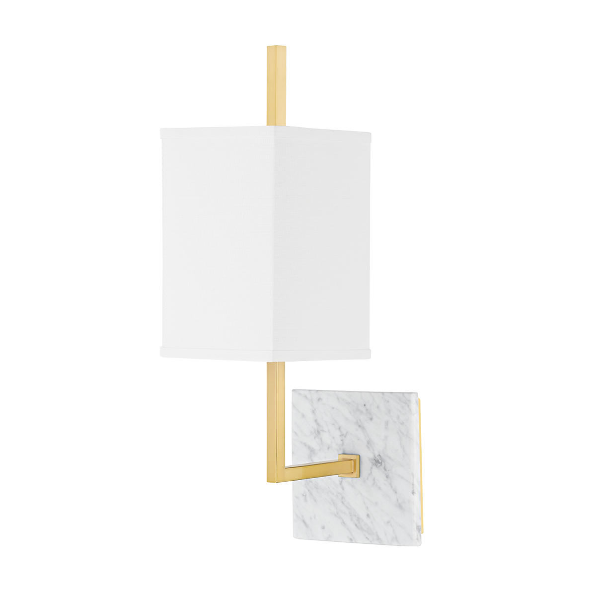 Mikaela 1 Light Wall Sconce-Mitzi-HVL-H700101-AGB-Outdoor Wall SconcesAged Brass-1-France and Son