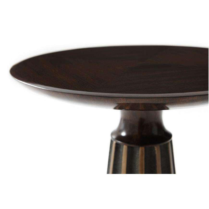 Walnut Hendrix Drinks Table II-Theodore Alexander-THEO-MB50018-Side Tables-3-France and Son