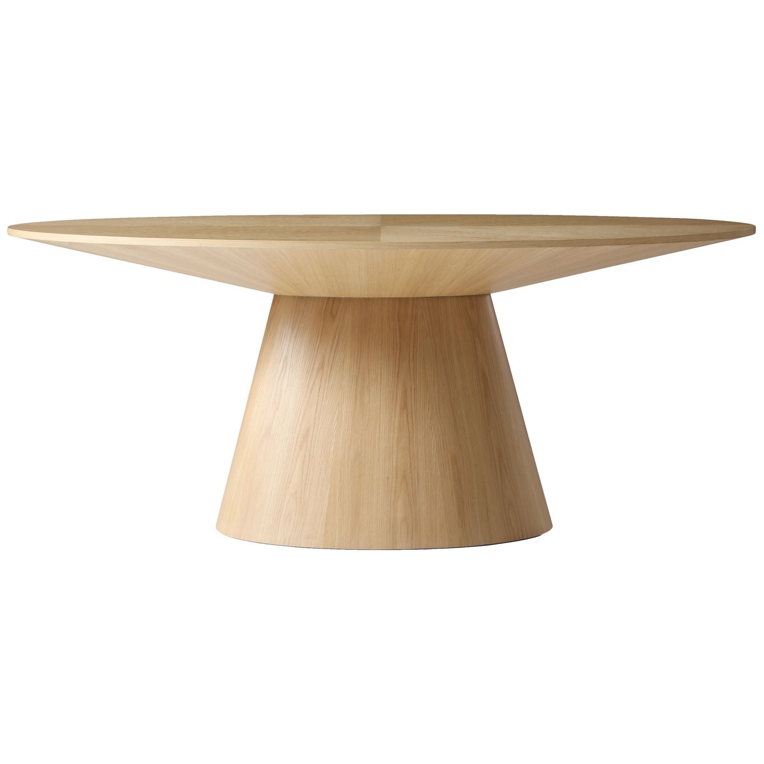 Gavin Oak Veneer Dining Table — Natural