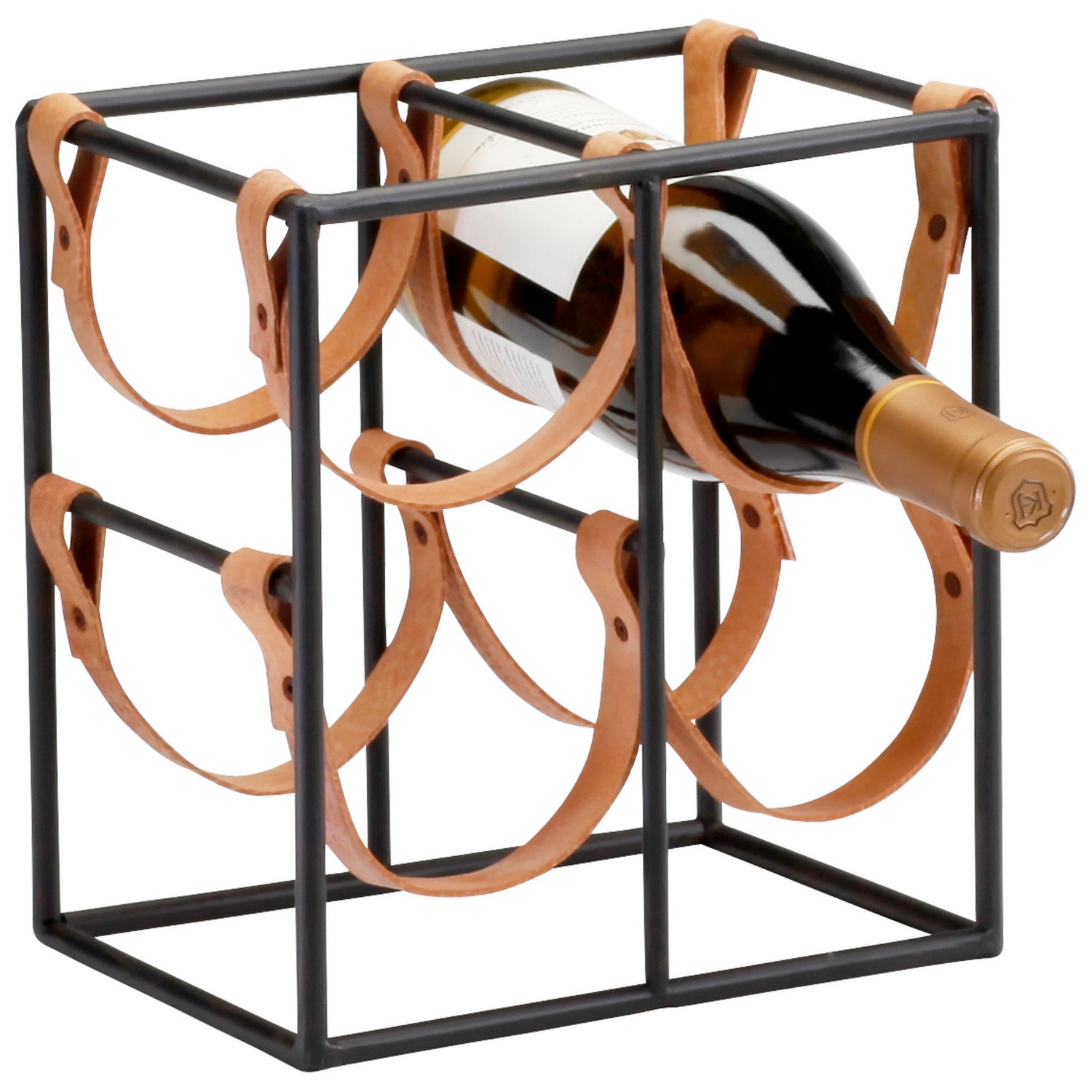 Small Brighton Wine Hldr-Cyan Design-CYAN-04913-Bar Storage-1-France and Son