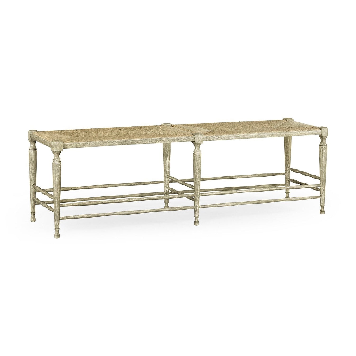 Bodiam Grey Oak Bench-Jonathan Charles-JCHARLES-530001-GYO-Benches-1-France and Son