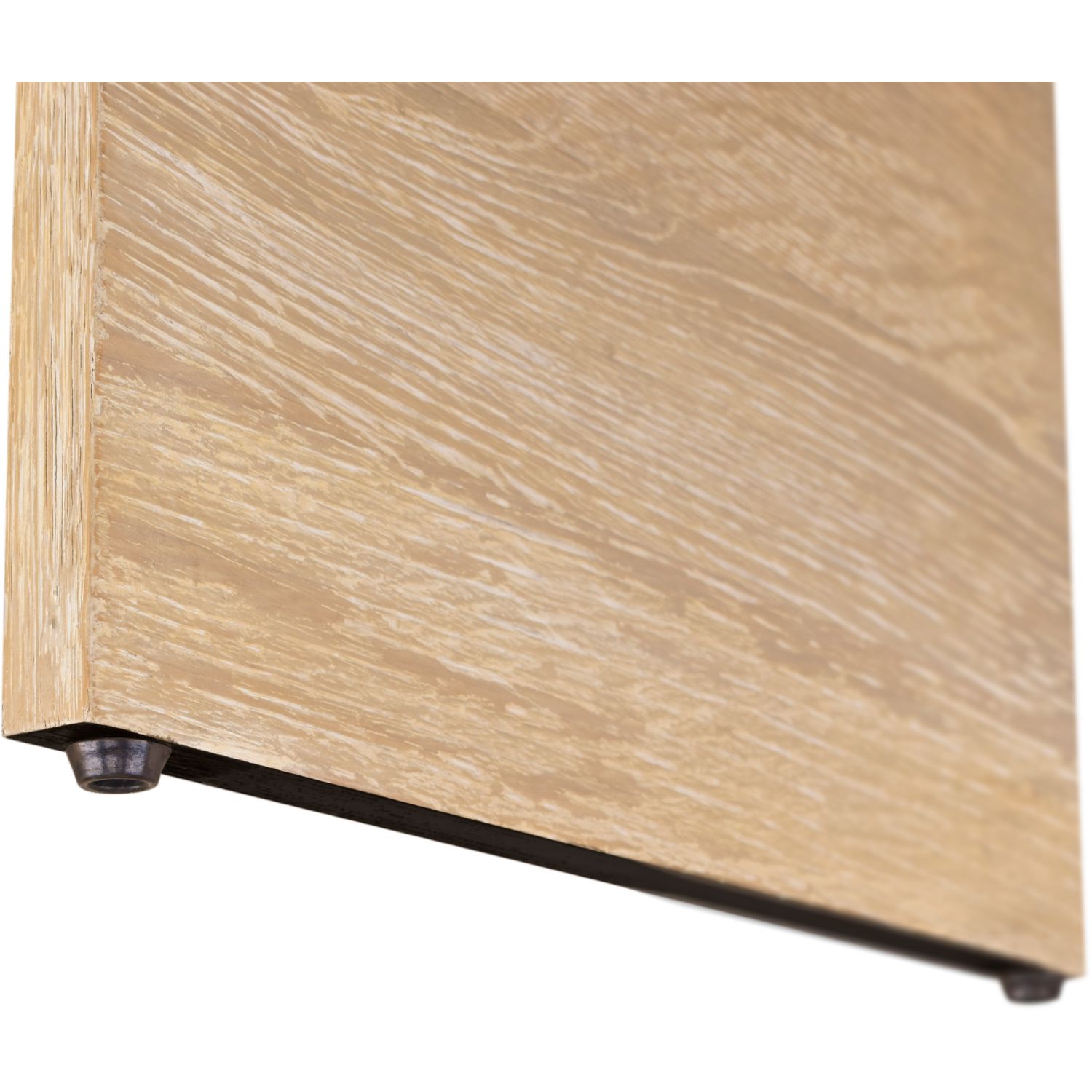 Cresthill Oak Wood Nightstand — White
