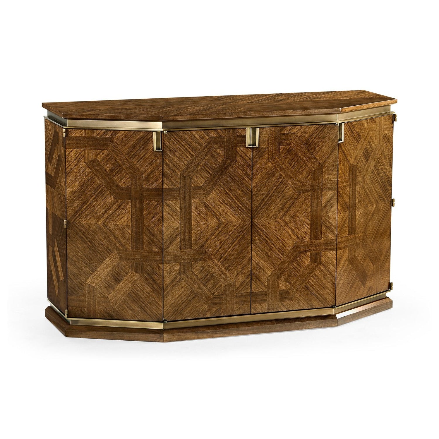 Toulouse Parquetry Cabinet-Jonathan Charles-JCHARLES-500362-WTL-Bookcases & Cabinets-1-France and Son