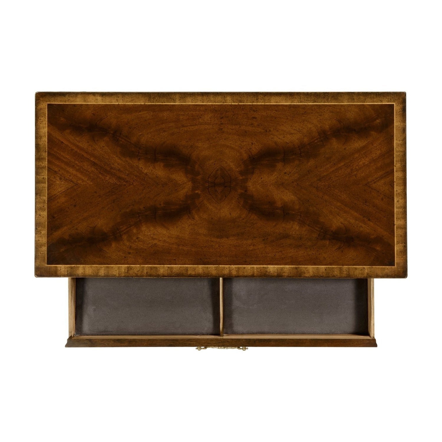 Mahogany Concave Chest of Drawers-Jonathan Charles-JCHARLES-493089-MAH-Dressers-5-France and Son
