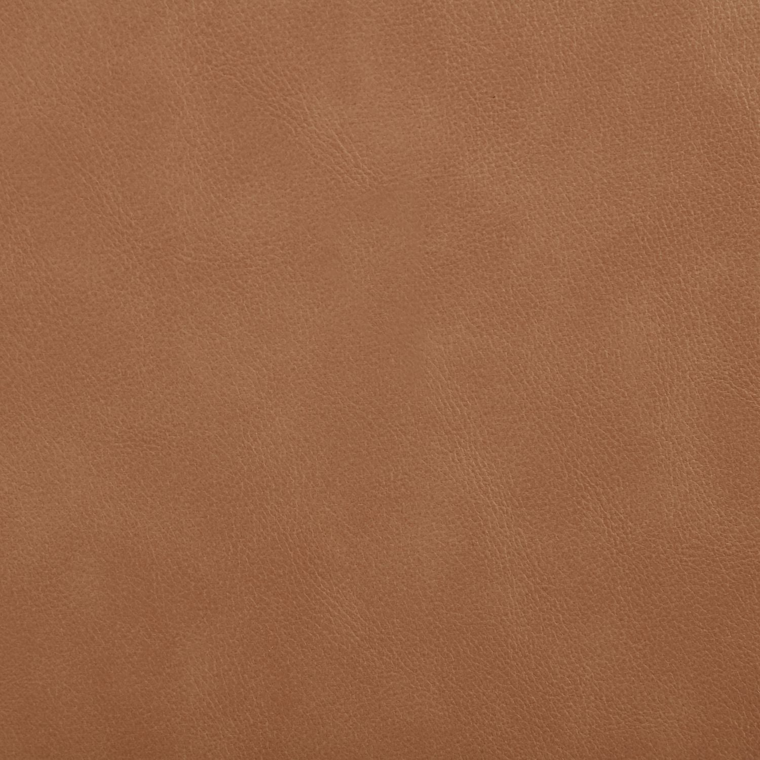 Ellis Cane And Vegan Leather Upholstered Counter Stool — Cognac / Brown
