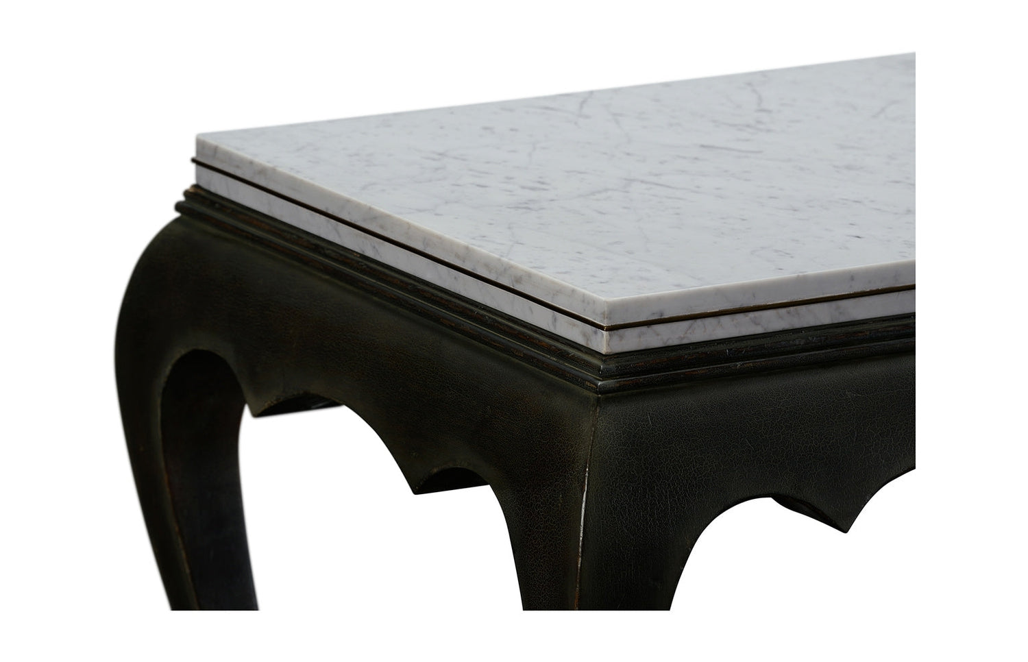 Eden Ebonized Distressed Oak Table-Jonathan Charles-JCHARLES-530011-EDO-Console Tables-3-France and Son