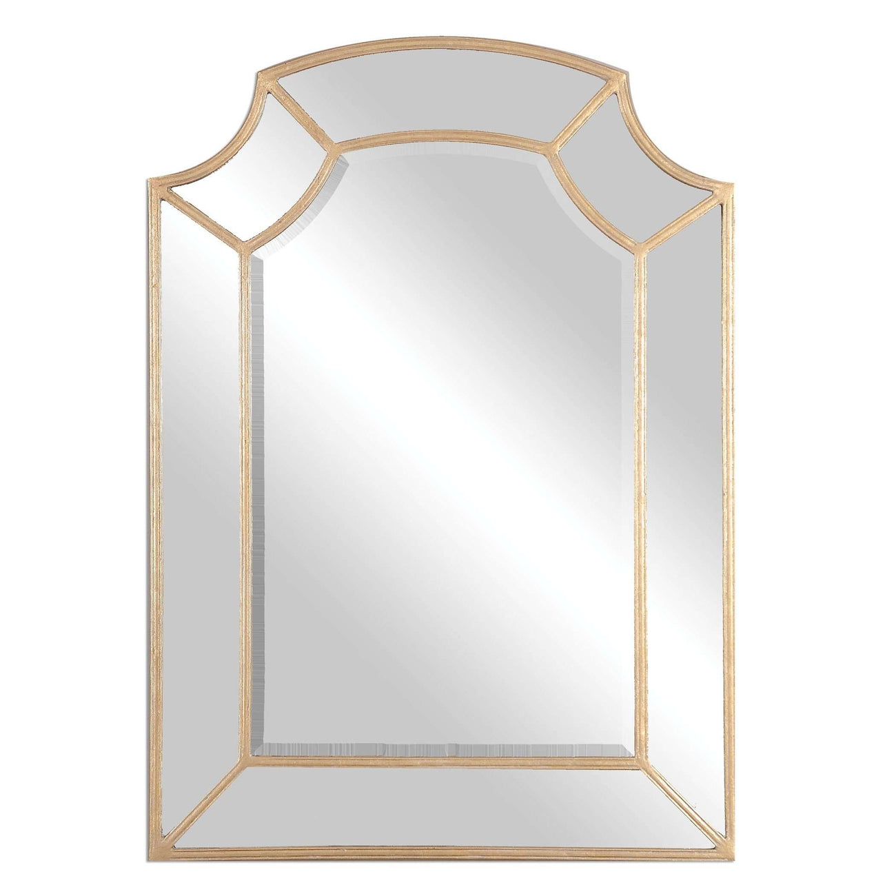 Francoli Gold Arch Mirror-Uttermost-UTTM-12929-Mirrors-1-France and Son