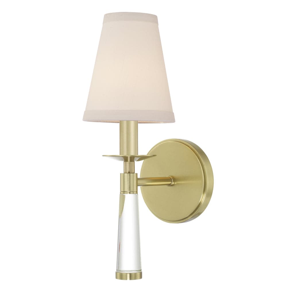 Baxter 1 Light Sconce-Crystorama Lighting Company-CRYSTO-8861-AG-Wall Lighting-1-France and Son