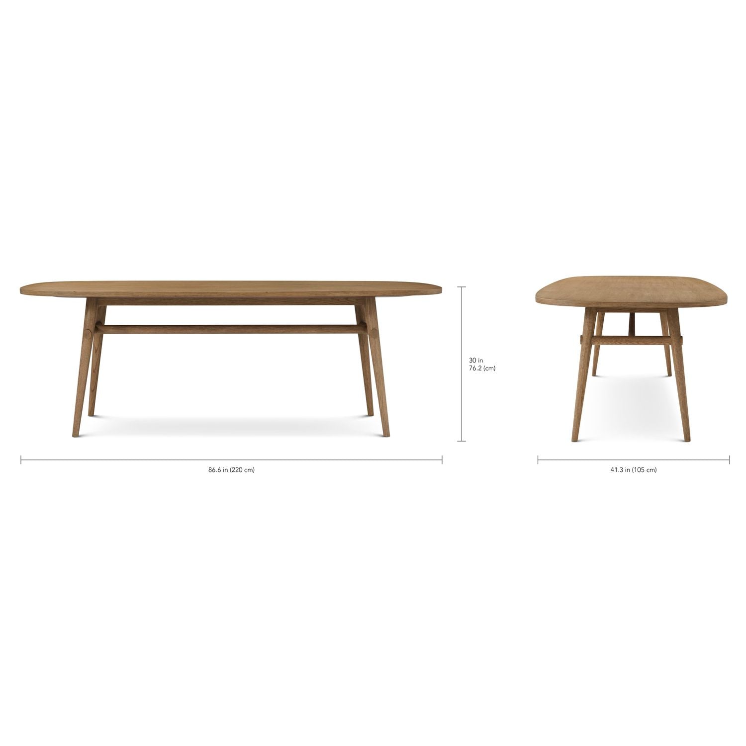 Madrid Oval Dining Table