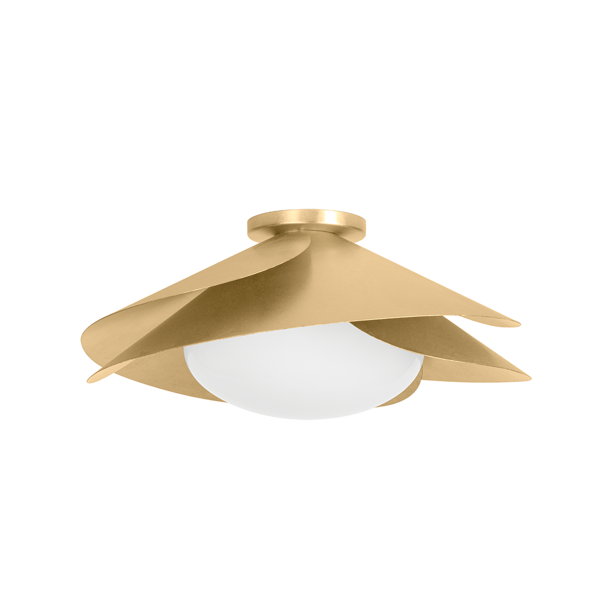 Brookhaven 1 Light Flushmount-Hudson Valley-HVL-7215-VGL-Flush Mounts-1-France and Son