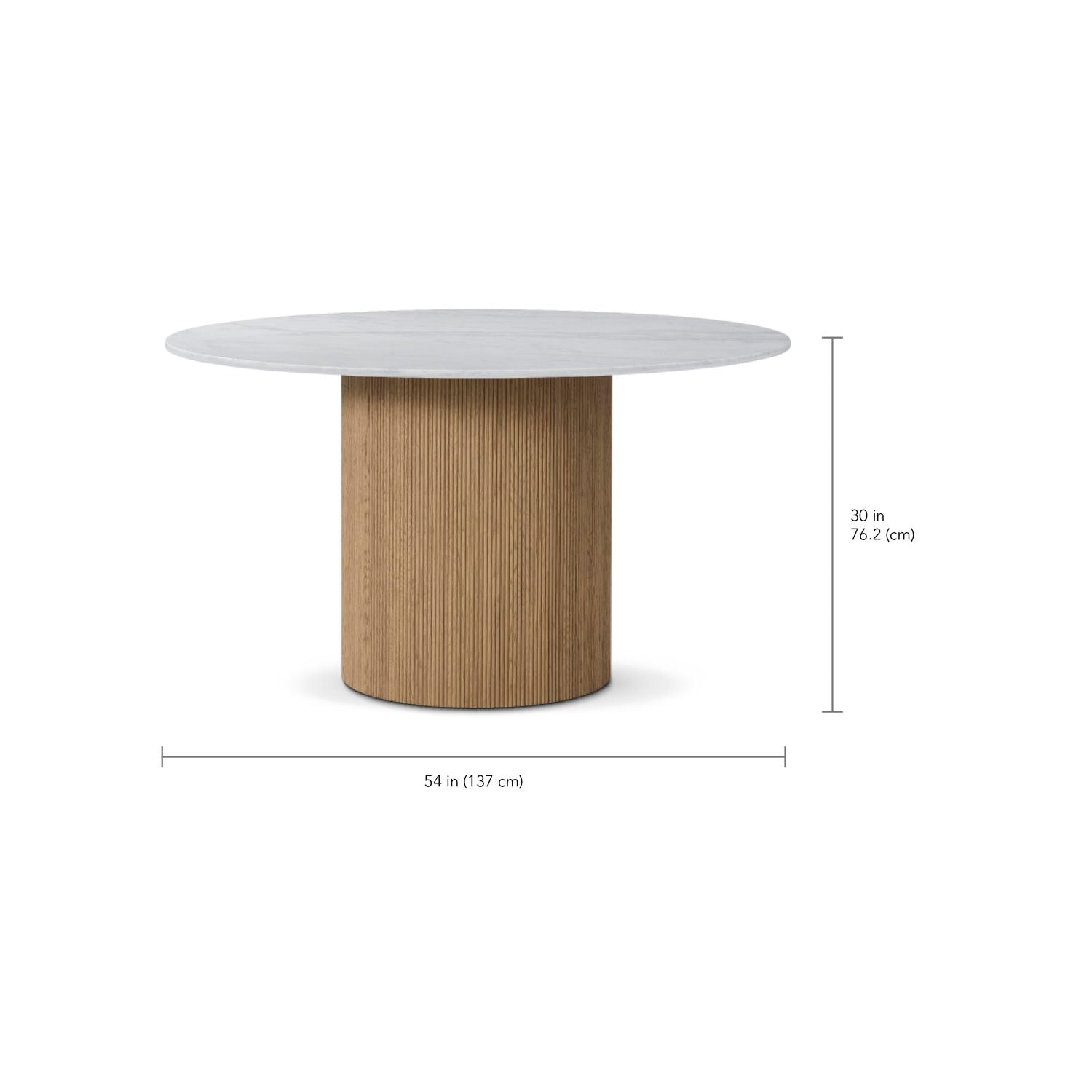 Vienna Quartz Round Dining Table
