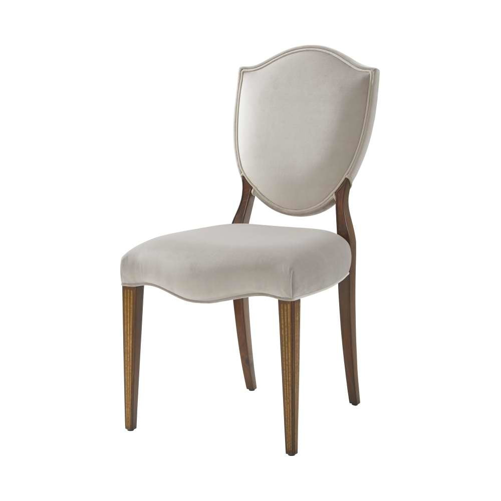 The Holborn Dining Side Chair-Theodore Alexander-THEO-SC40007.1BNT-Dining ChairsOstrich-2-France and Son