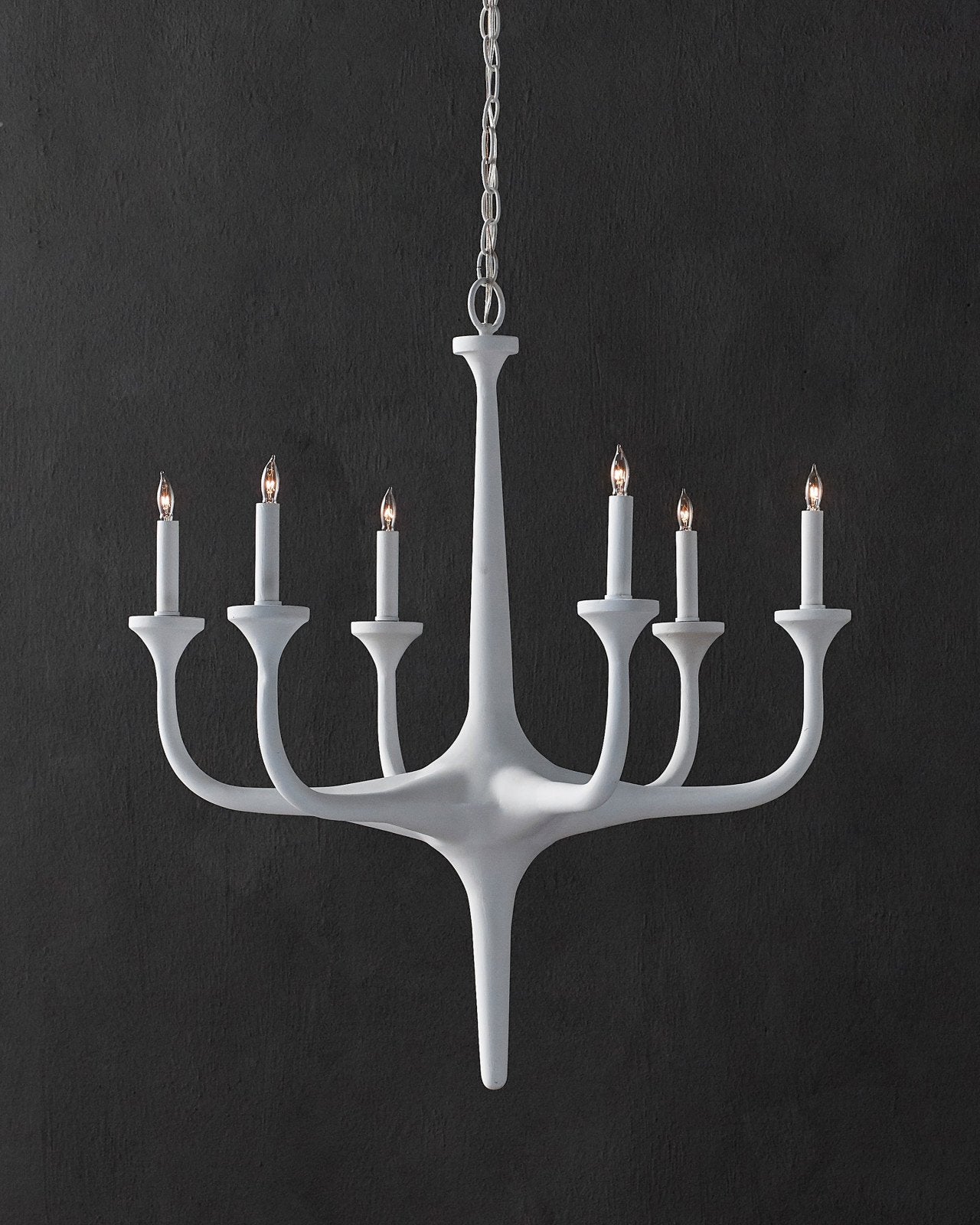 Albion White Chandelier