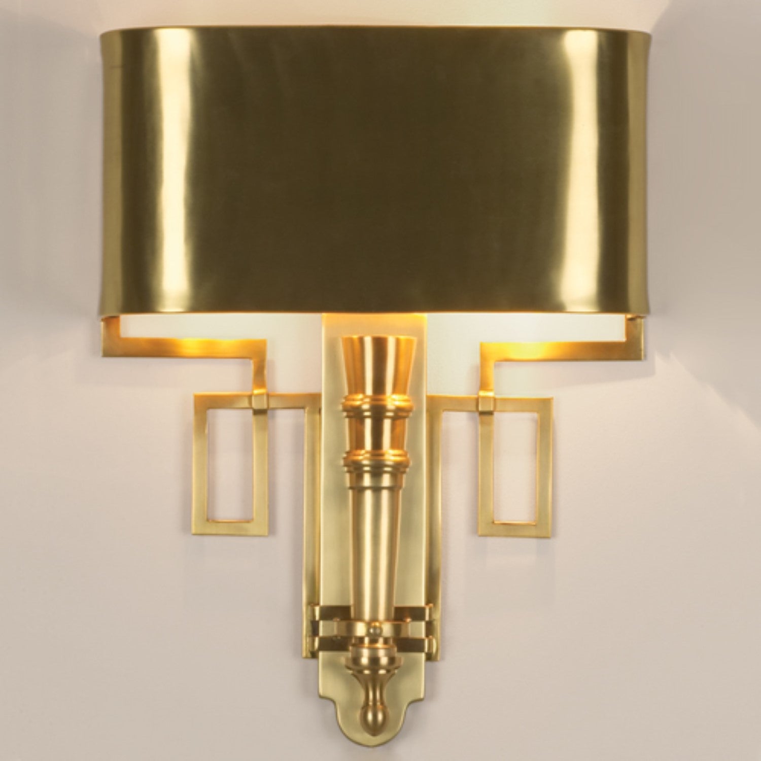 Torch Sconce - HW-Global Views-GVSA-9.90651-HW-Wall LightingAntique Brass-2-France and Son