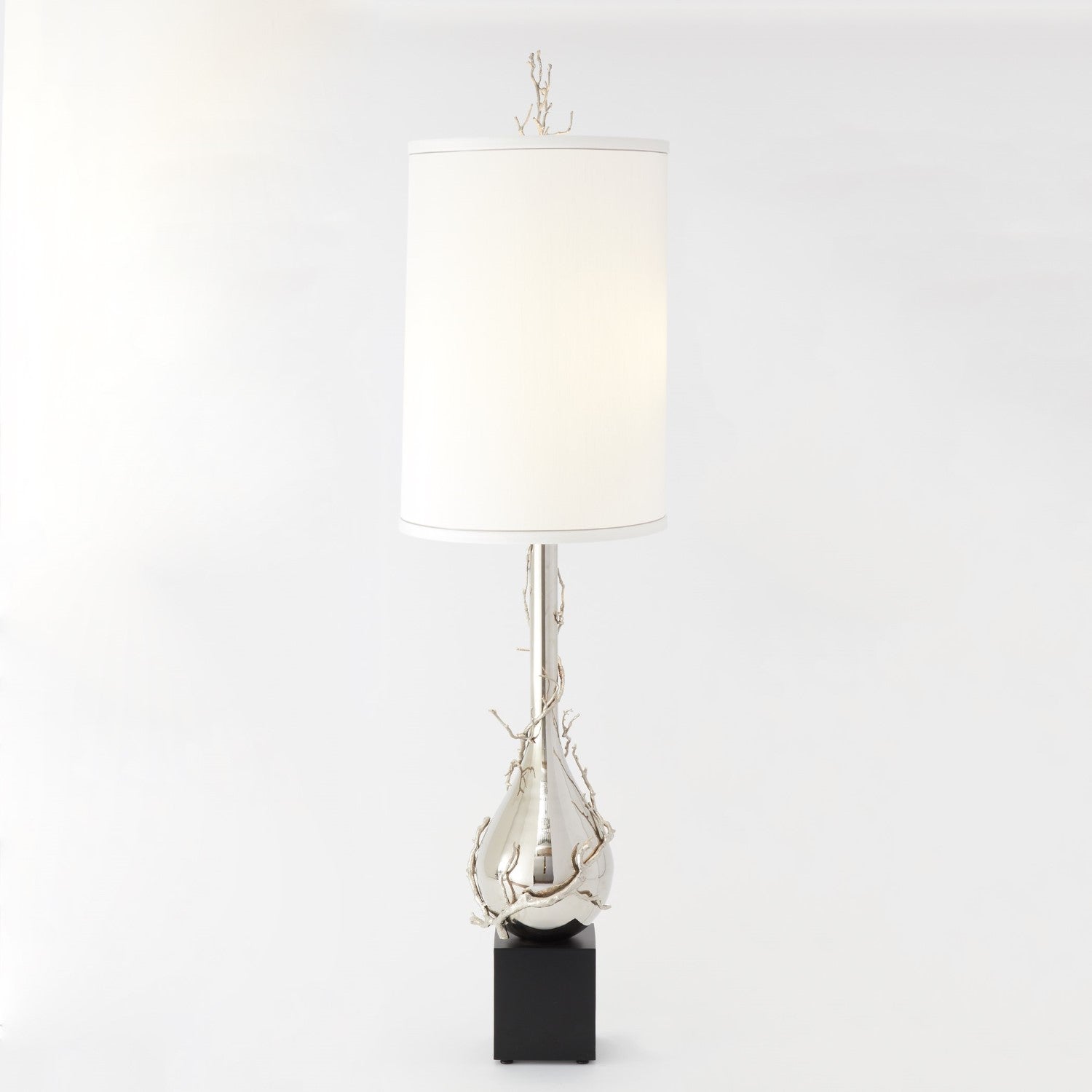 Twig Bulb Floor Lamp-Global Views-GVSA-9.91796-Floor LampsNickel-1-France and Son