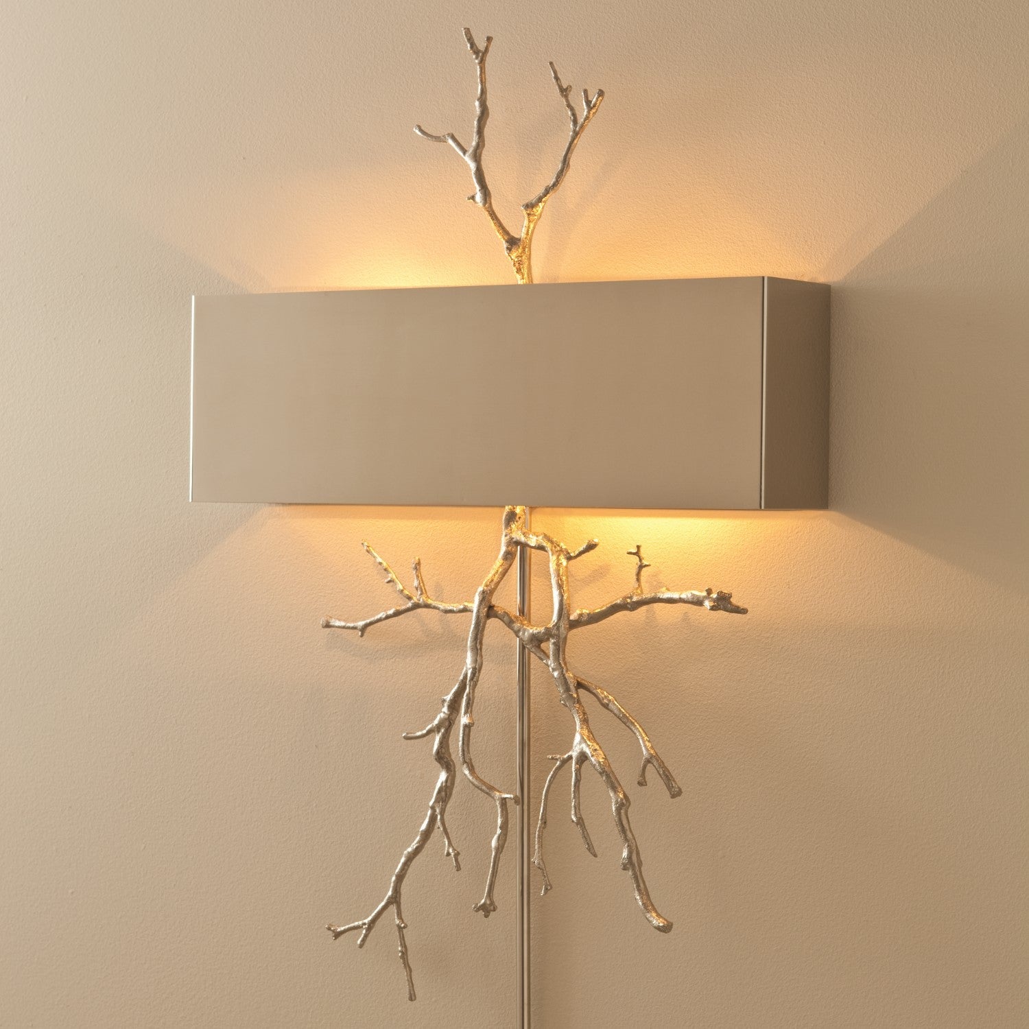 Twig Wall Sconce-Global Views-GVSA-9.91798-Wall LightingNickel-1-France and Son