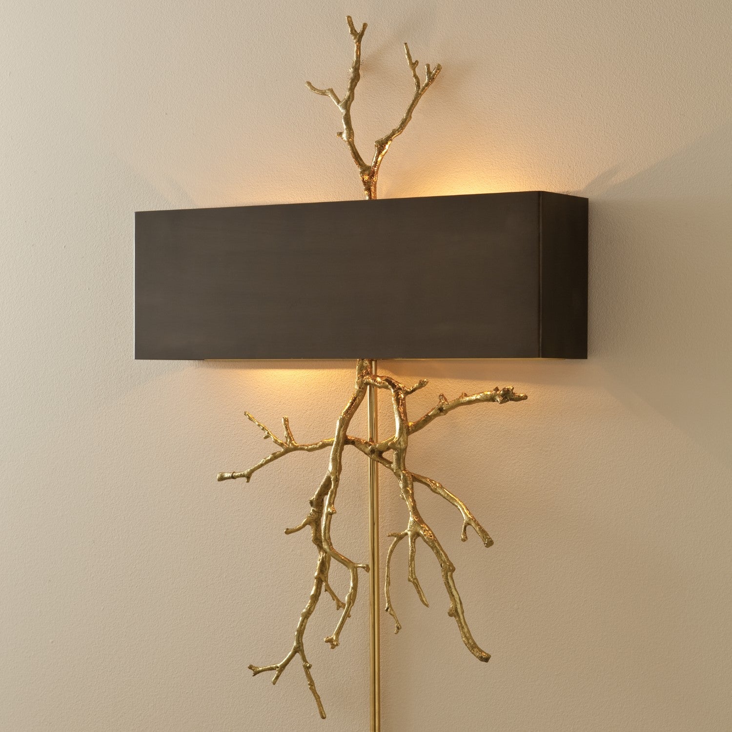 Twig Wall Sconce-Global Views-GVSA-9.91800-Wall LightingBrass/Bronze-2-France and Son