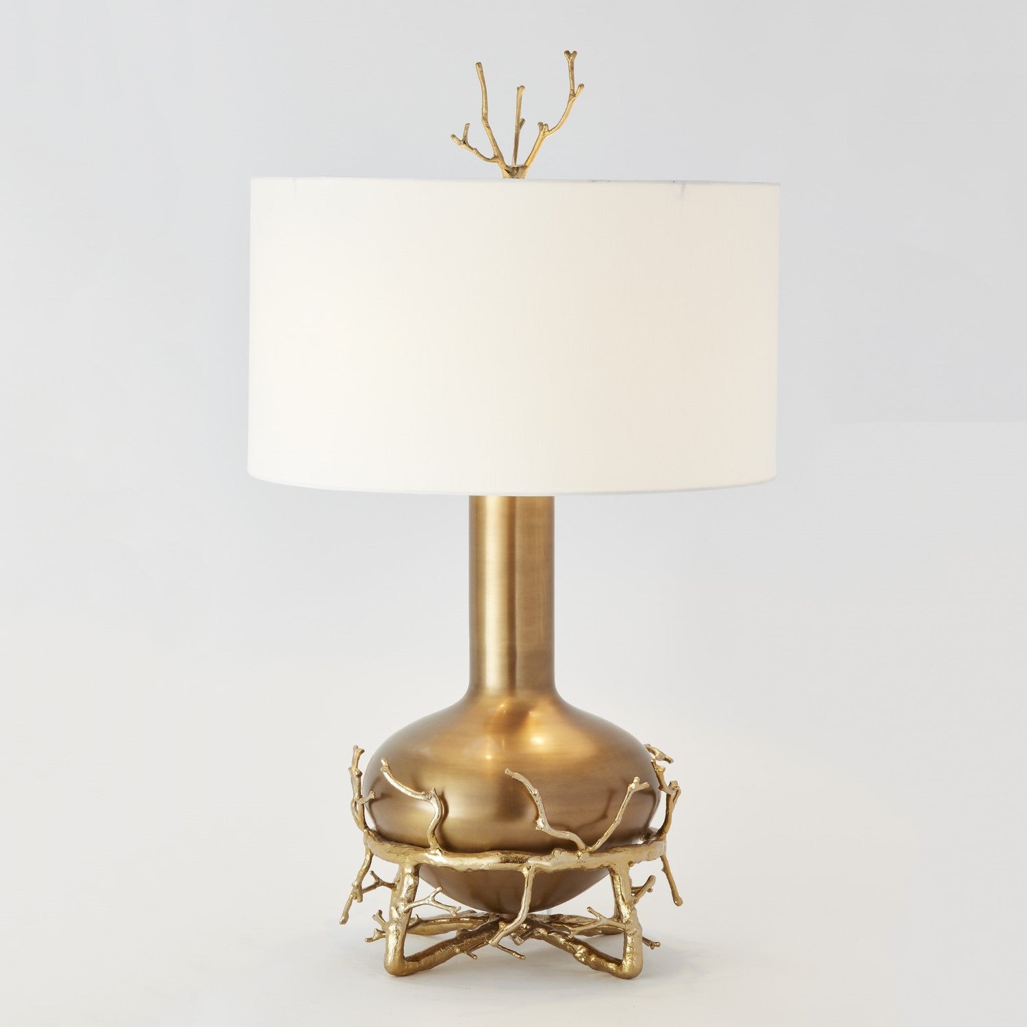 Fat Twig Table Lamp-Global Views-GVSA-9.92234-Table LampsBrass-2-France and Son