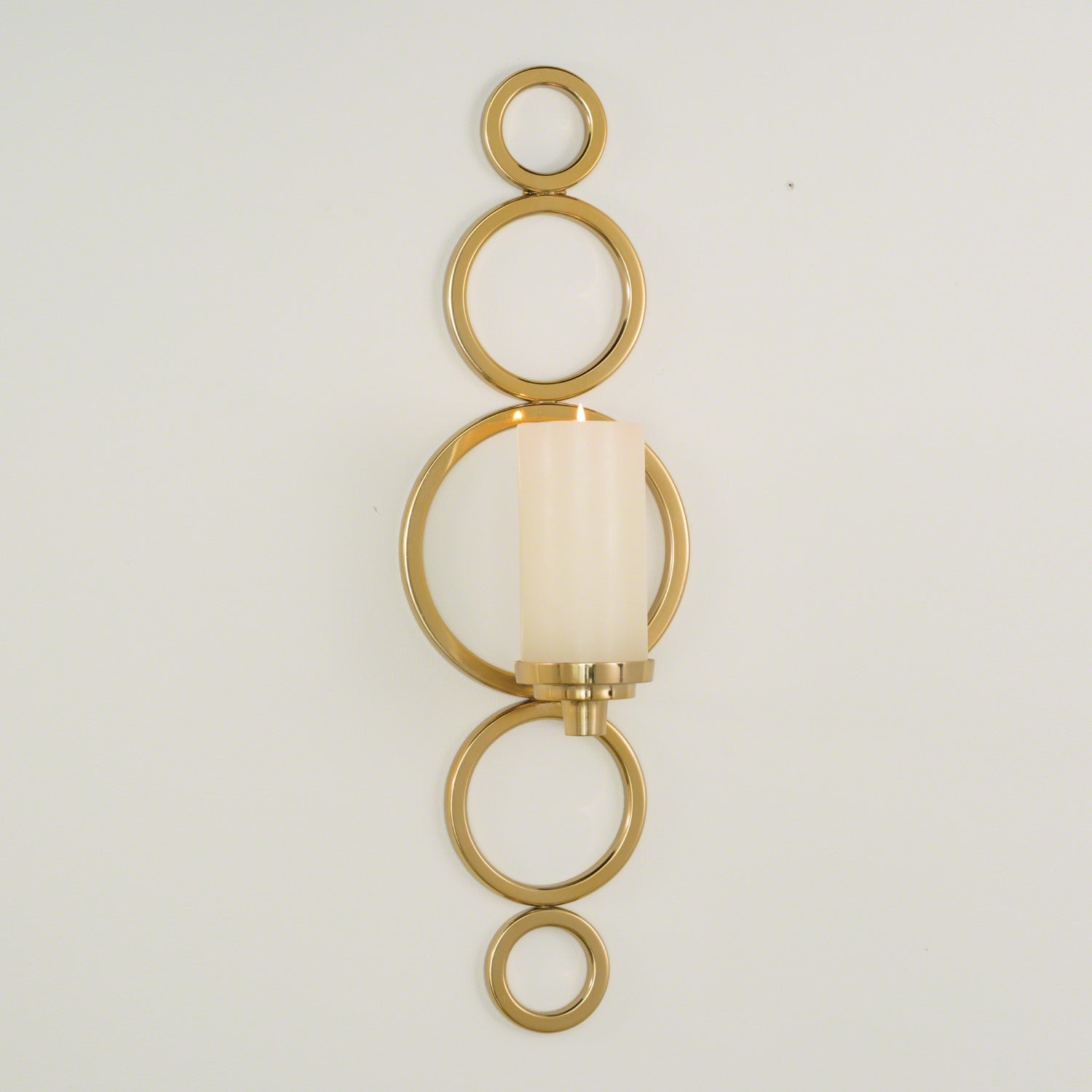 Progressive Ring Sconce-Global Views-GVSA-9.92428-Wall LightingBrass-3-France and Son