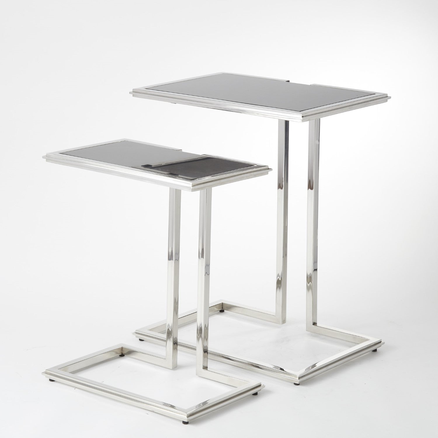 Cozy Up Table-Global Views-GVSA-9.92485-Side TablesLarge-Stainless Steel-2-France and Son