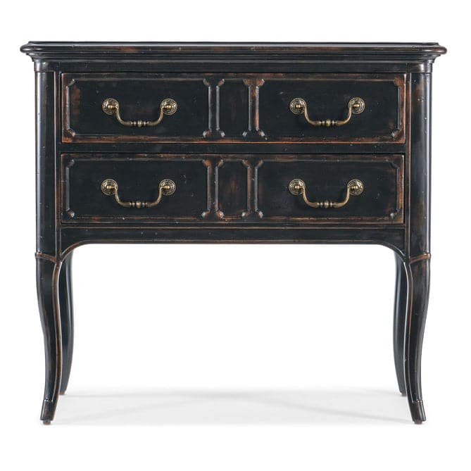 Charleston Two-Drawer Nightstand-Hooker-HOOKER-6750-90215-33-NightstandsCharleston Green-7-France and Son