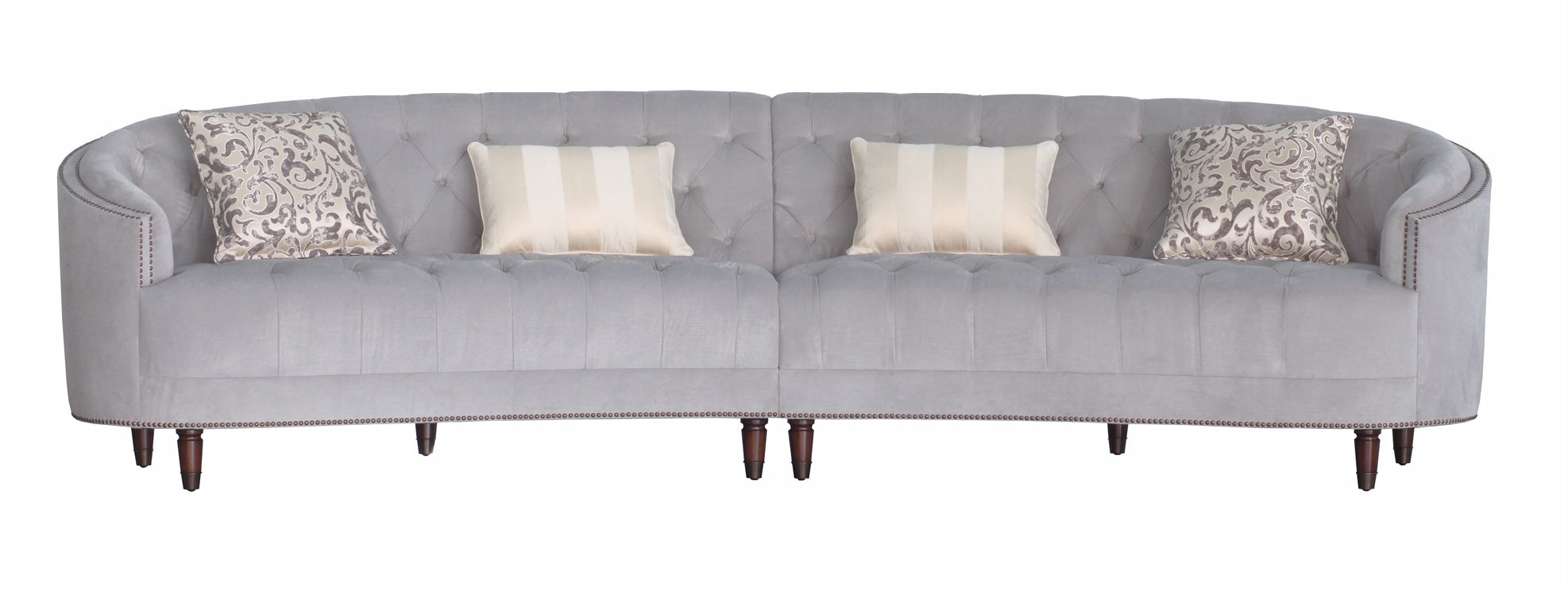 Raf Sofa  - Brown, Grey