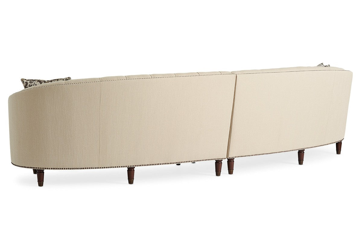 Laf Sofa  - Brown, Beige