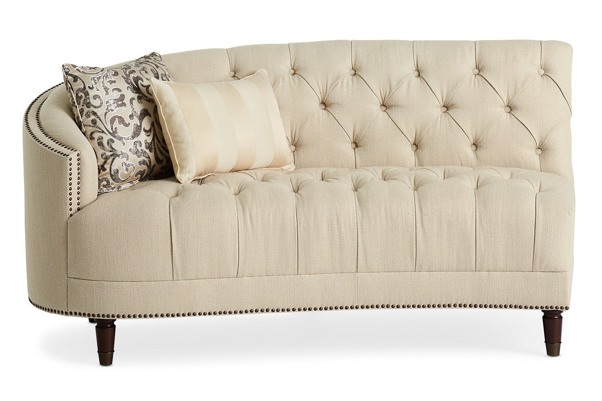 Raf Sofa  - Brown, Beige