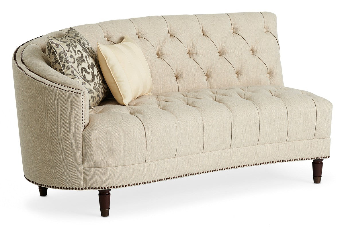 Raf Sofa  - Brown, Beige