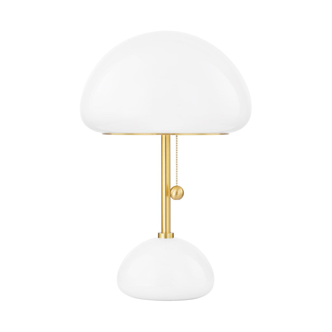 Cortney 1 Light Table Lamp-Mitzi-HVL-HL813201-AGB-Table Lamps-1-France and Son