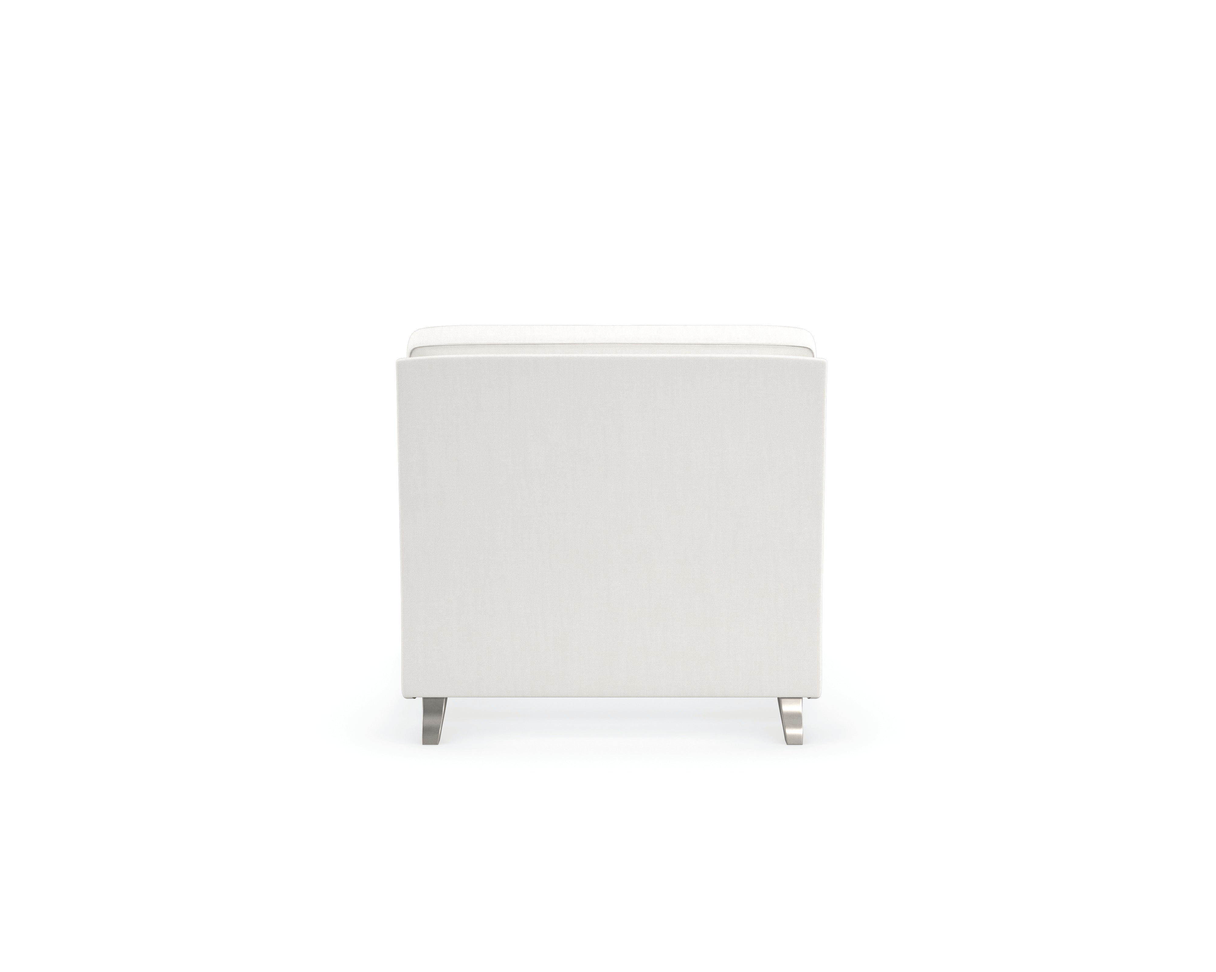 Victoria Armless Chair  - White