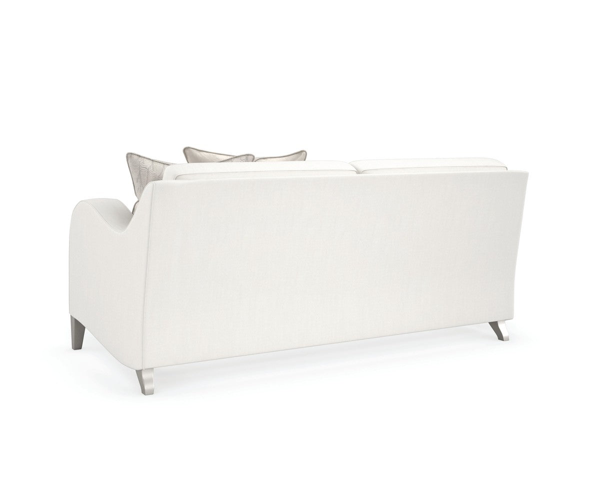 Victoria Raf Loveseat  - White