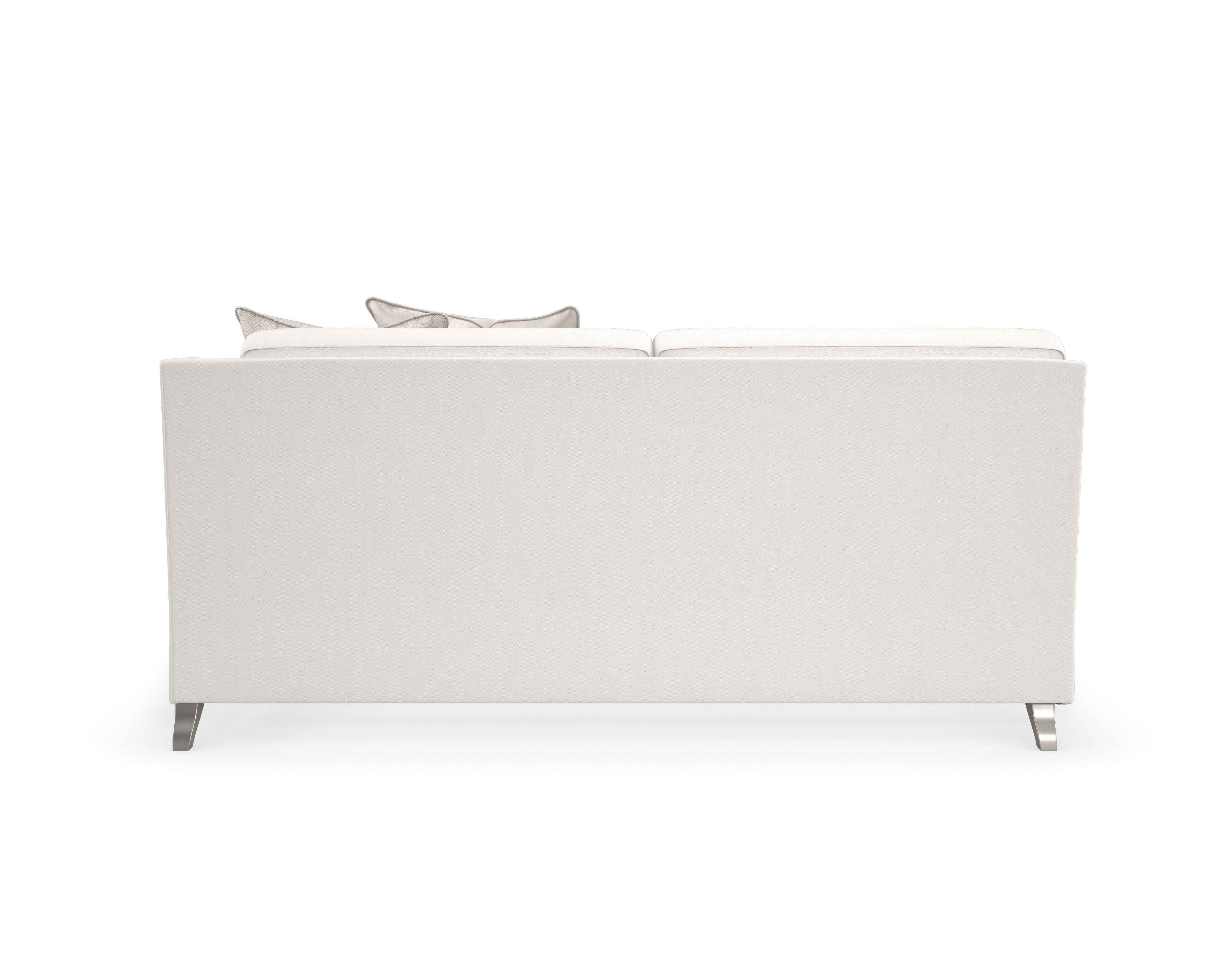 Victoria Raf Loveseat  - White