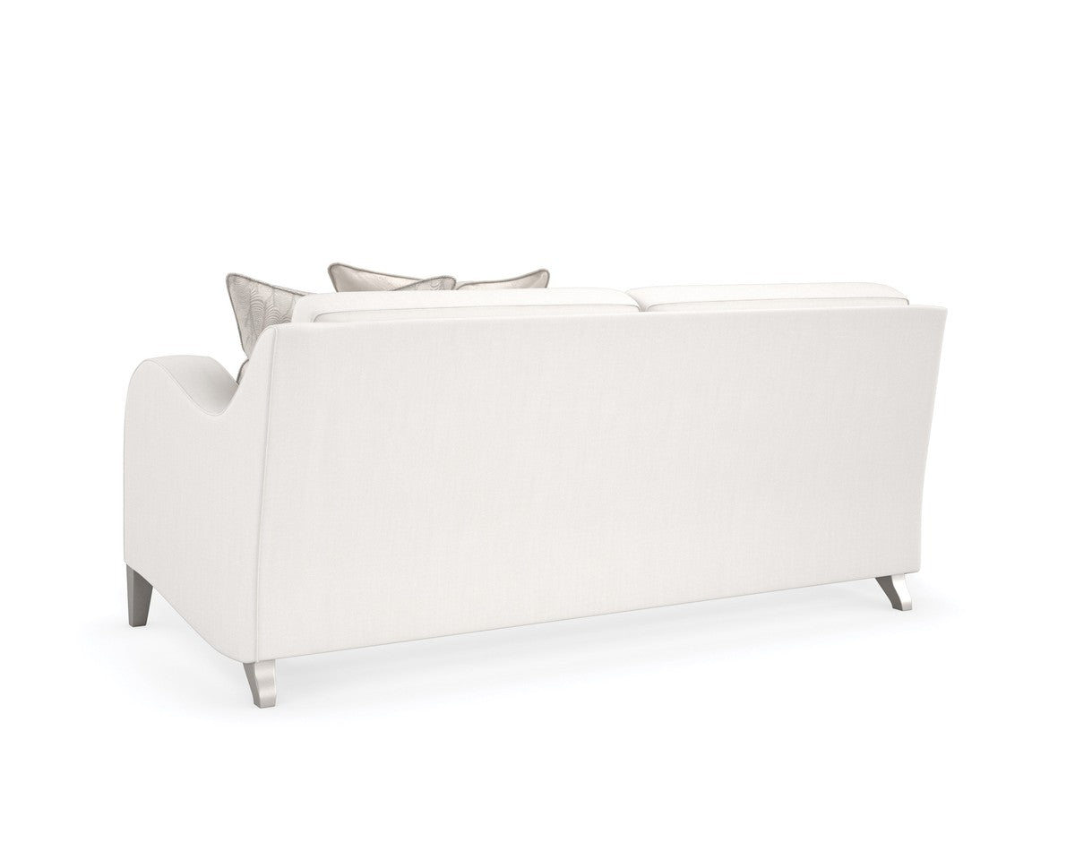 Victoria Raf Loveseat  - White