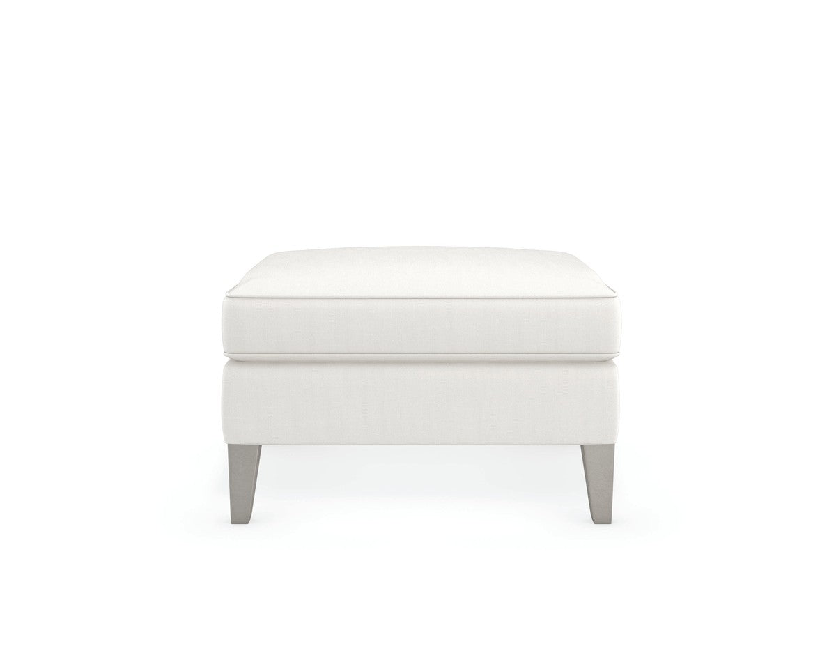 Victoria Ottoman  - White