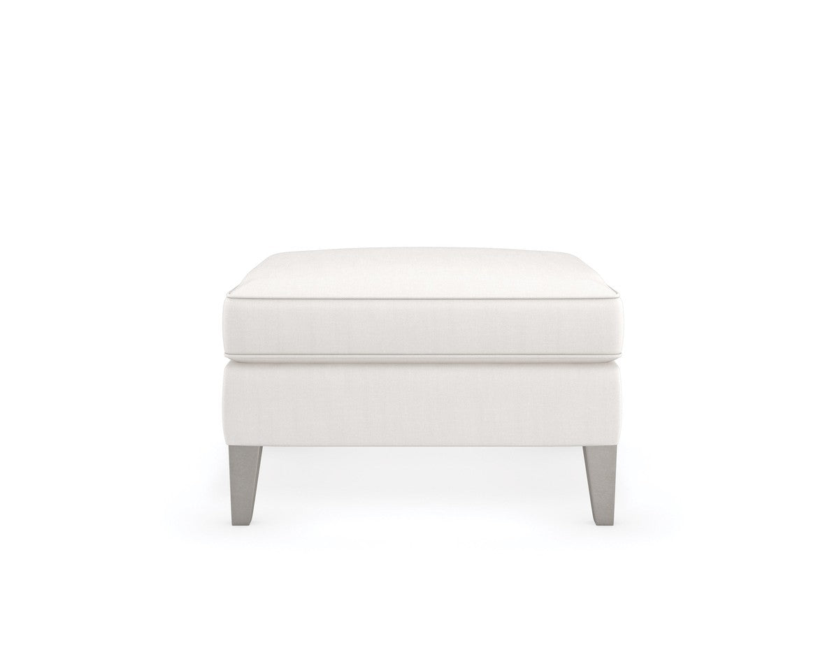 Victoria Ottoman  - White