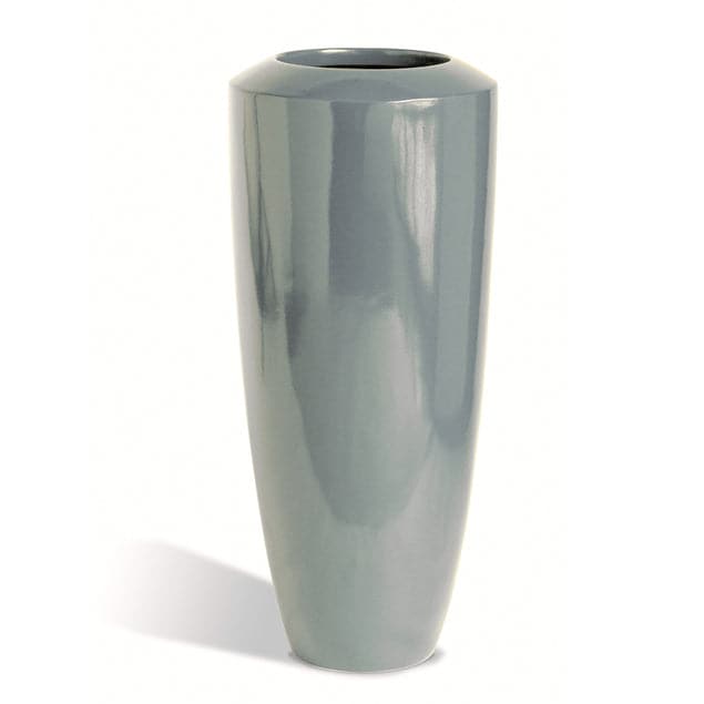 Fiberglass Small Barrel Planter-Gold Leaf Design Group-GOLDL-9505-SW-PlantersSmall-Sage Wisdom-Satin-10-France and Son