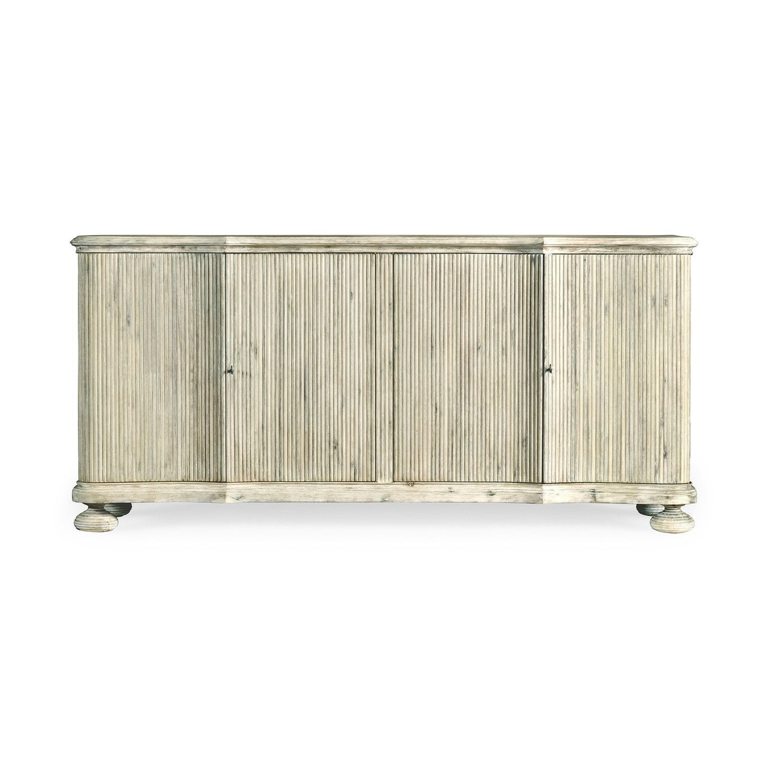 Bywater Washed Acacia Buffet-Jonathan Charles-JCHARLES-530127-WAA-Sideboards & Credenzas-2-France and Son