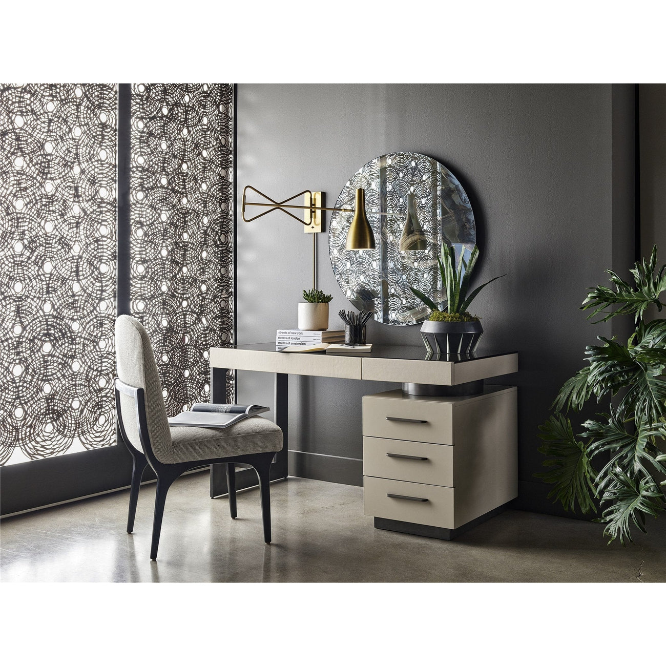 Nina Magon DuChamps Writing Desk-Universal Furniture-UNIV-941D813-Desks-3-France and Son